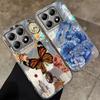 Luxury Flowers Snake Butterfly Girls Women Phone Case For Xiaomi 14T 13T Pro 14Tpro 13Tpro 11 Lite 5G NE Shockproof Fundas Cover
