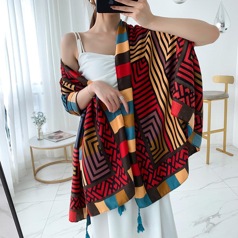 180*90см Дорожные Пляжные Солнцезащитные Шарфы для Женщин Бикини Большой Парео Шарф Бразильский Купальник Пляжная Накидка Шали