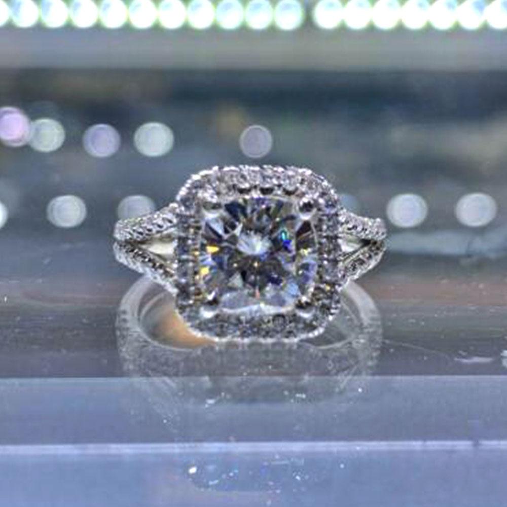 Темпераментные нежные кольца для женщин, бриллиантовые циркониевые украшения для помолвки, элегантные женские свадебные аксессуары