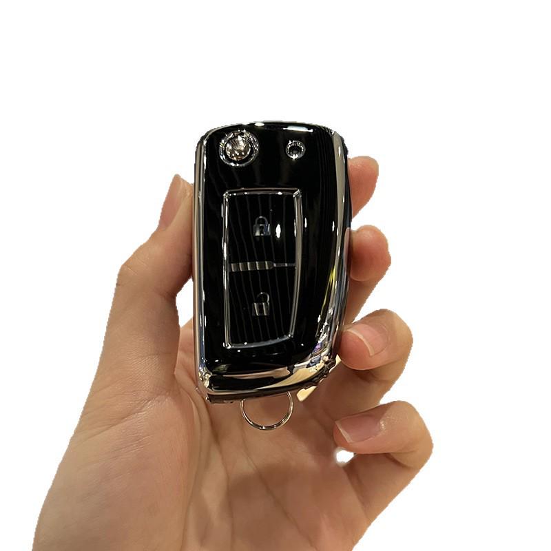 Чехол для ключа Nissan для Qashqai, Tiida, Kicks - Складной, Простой корпус с пряжкой - Версии Elite и Dongfeng Kuaixiang