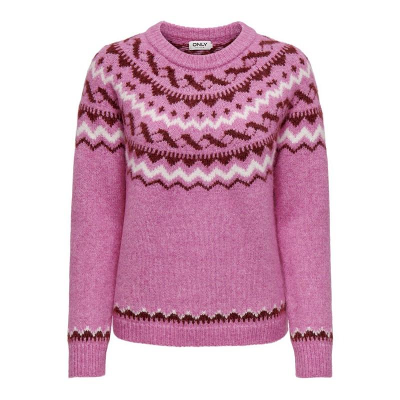 Womens Round Neck Pullover Sweater Loose Fit 3D Long Sleeve 2025 Fall Fashion