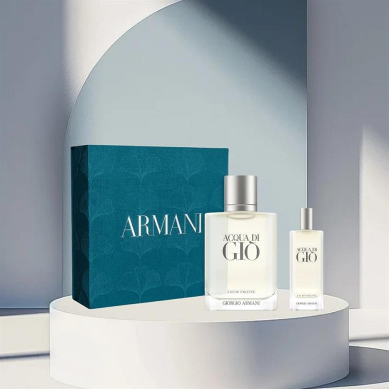 Armani Gio Water Мужской парфюм Ароматический аромат Туалетная вода EDT 100мл*1+15мл*1