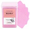 200pcs Lint Free Cotton Pad, Nail Polish Removal, Wiping, Cleaning Tool, Nail Art Cleaning, Wiping Paper Towel