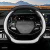 Автомобильная ультратонкая кожаная дышащая чехол-оплетка на руль и накладки на ручку ручного тормоза D-типа Для KIA Sportage K4 2025 2026