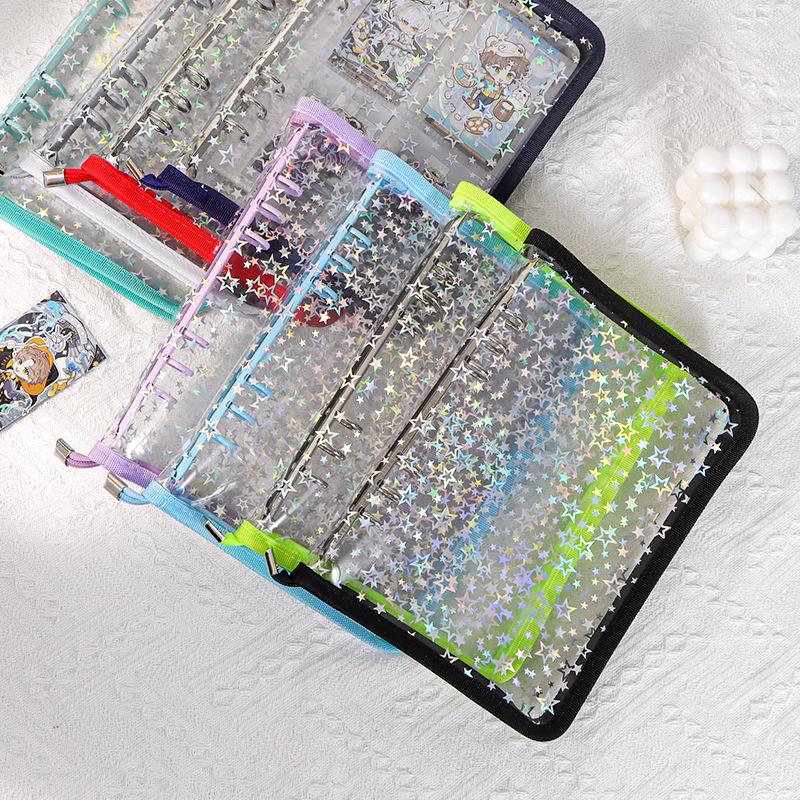 Набор планеров Xiaohongshu A5 на кольцах - Цветная обложка с 6 отверстиями