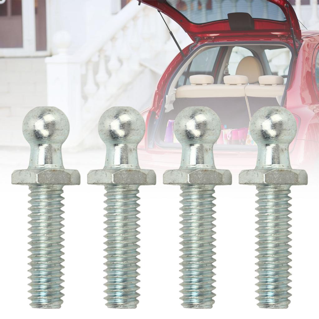 4Pcs 10mm   Studs 5Celsius16‑18 Thread High Hardness Rugged Stable   Studs Washers Kit for Tool Boxes RVs Cars