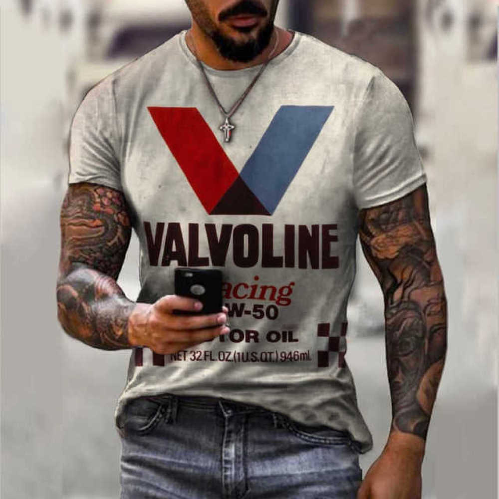 Летняя новая графическая повседневная футболка с короткими рукавами для мужчин, уличная одежда большого размера, футболки большого размера с 3D цифровой печатью для мужчин