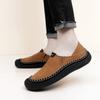 High Quality Slip-on Loafers for Men Summer Men Shoes Lightweight Flats Male Walking Shoes Suede Leather Soft Driving Moccasins