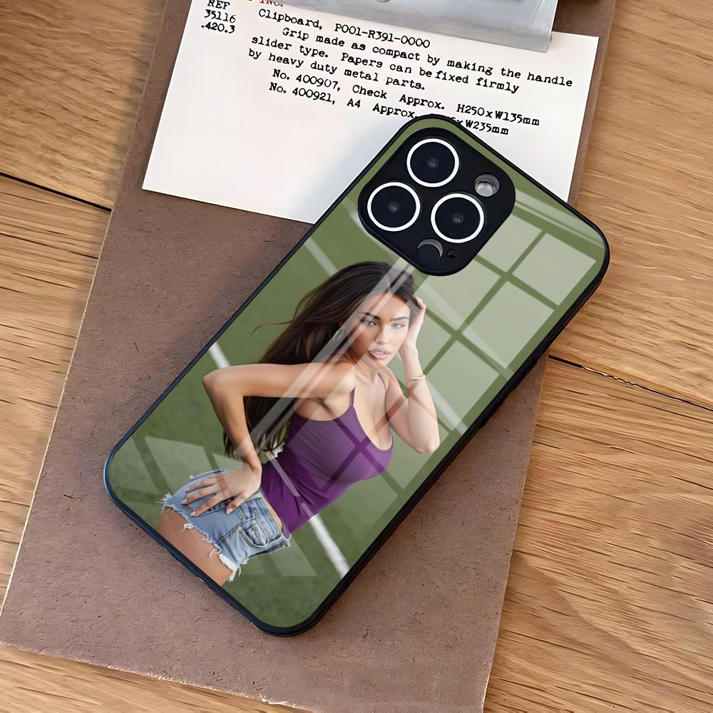 Чехол для телефона Singer M-MadIson-ES B-Beer для iPhone 17 Air 16 E Pro Max 15 14 13 Mini 12 Pro 11 Max Plus Черный Стеклянный Чехол