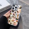 Роскошный Clmj Милый Чехол-Кролик Кошка Собака для Телефона Samsung Galaxy S25 S24 S23 S22 S21 Note20 Ultra Edge Plus 4G 5G Прозрачный Чехол