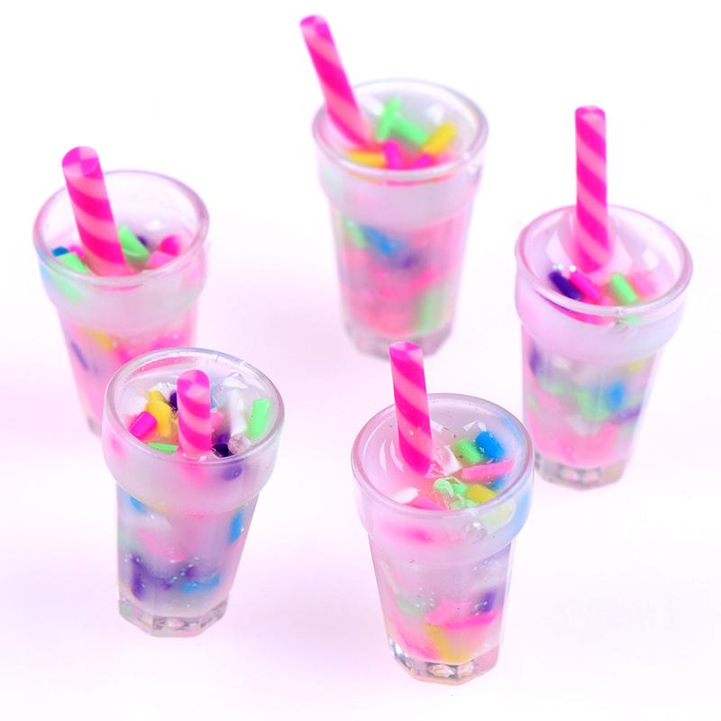 5 шт. 1:12 кукольный домик миниатюрные бутылки с кремом для напитков модель куклы кухня еда