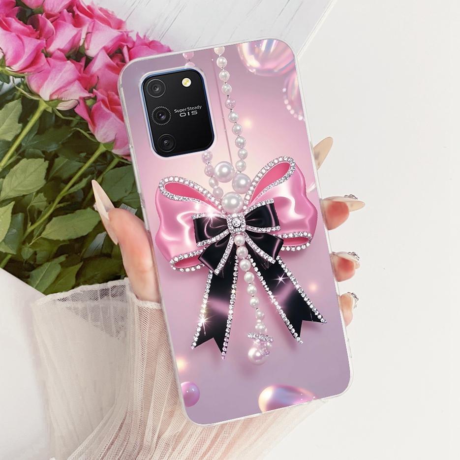 Чехол для Samsung Galaxy S10 Lite SM-G770F, Роскошный чехол с рисунком «Дерево и бабочки», Мягкий силиконовый чехол для телефона, Сумки для Samsung S10 Lite