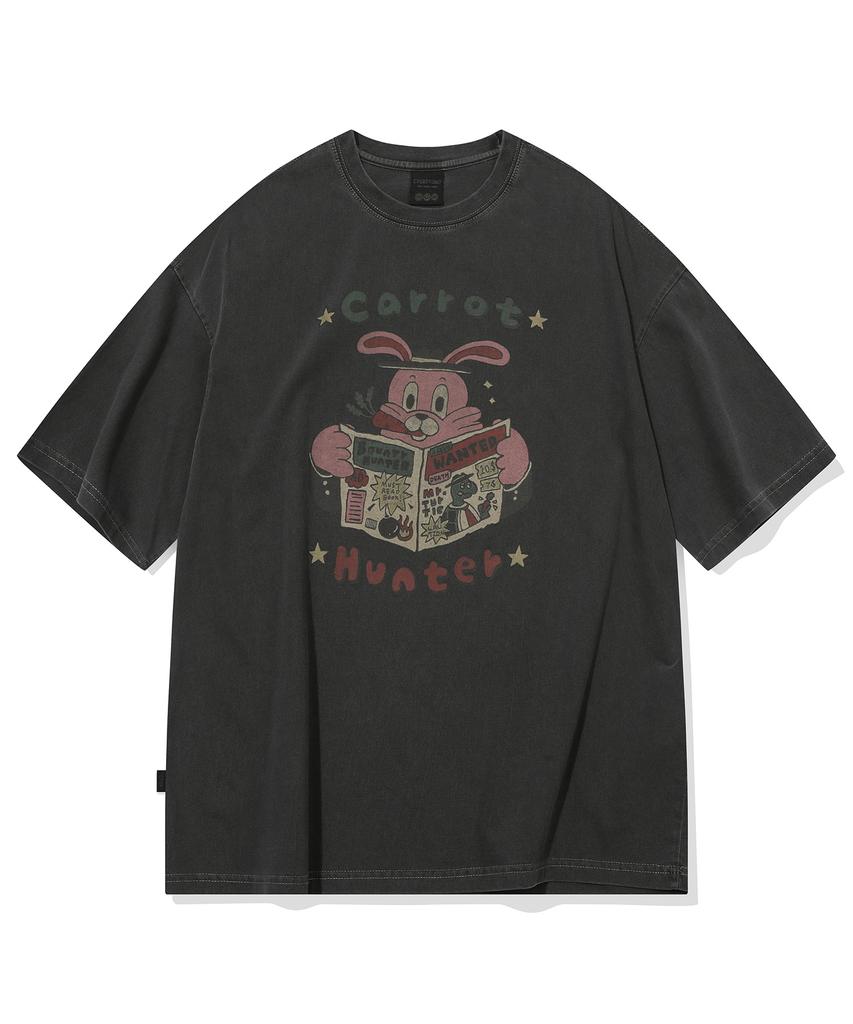 CPGN STUDIO Футболка с коротким рукавом Пигмент Hoppy Carat Дымчато-черный