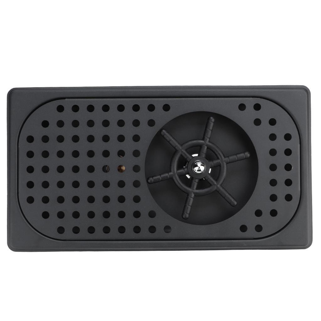 Бытовая коммерческая автоматическая машина для мытья чашек из нержавеющей стали для бара матово-черного цвета