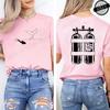 Scuba Diving Printed T-Shirt for Women,Graphic Tee Shirts, Summer Short Sleeve O Neck Y2k Tops, Female Fashion T-Shirts Clothing