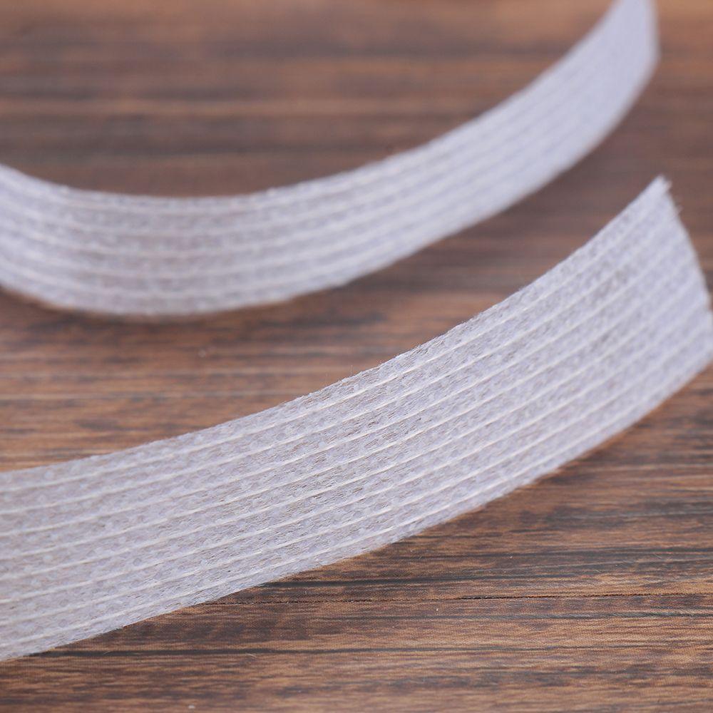 50m/roll Web Interlining Iron On Apparel Sewing Roll Adhesive Fabric Double-sided Hem Tape