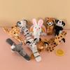 Internet Celebrities with the Same Zoo Souvenir Pop Panda White Tiger Yellow Tiger Doll Bracelet Hand Puppet Arm Magnet Toy