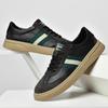 Men Shoes Sneakers Lightweight Breathable Men's Shoes Flat Lace-Up Men Sneakers All-match Casual Leather Shoes Men Comfy Casual