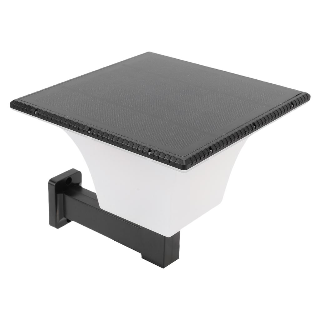 LED Solar Wall Light IP65 Water Proof Outdoor Wall Sconce Lantern Lamp Fixture Solar Post Light with Sensor for Patio