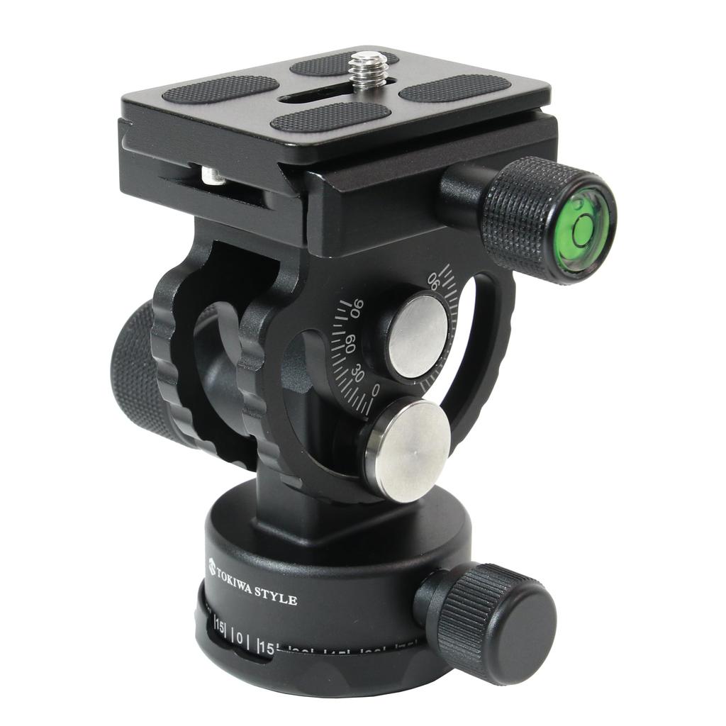 TOKIWA STYLE HA02LJ Tilt Head, Aluminum, Tilt, Arca-Swiss
