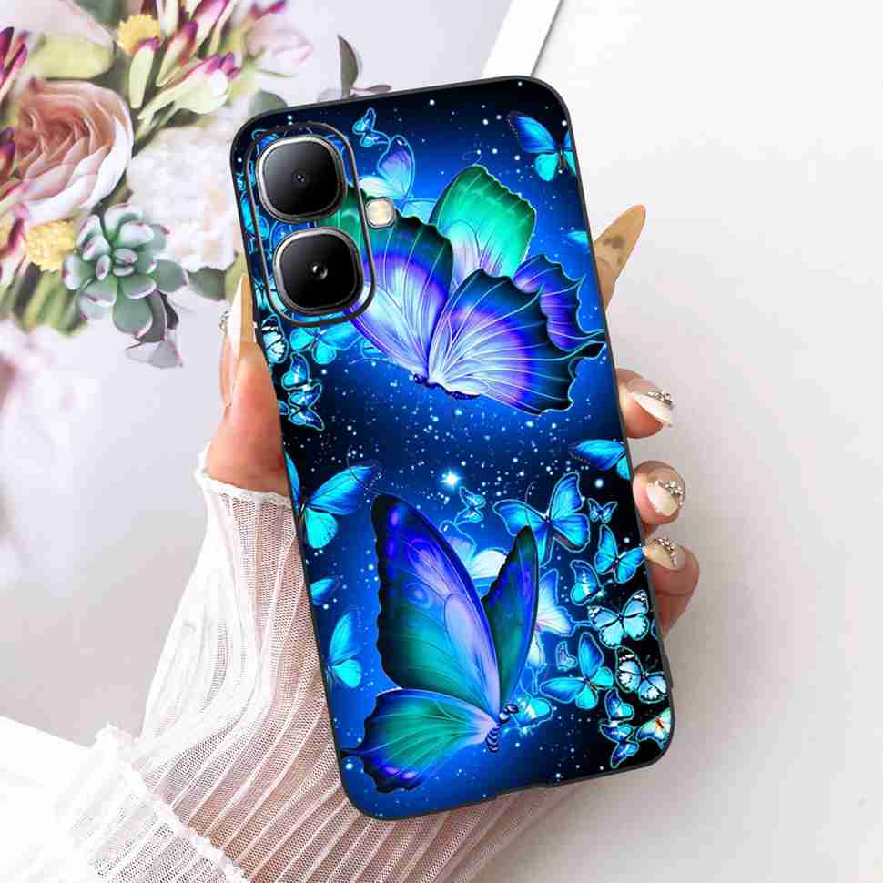 Чехол для Infinix Smart 20 4G X6840 X6840B, Чехол-накладка из ТПУ с рисунком Мультяшный Кот Динозавр, Черный, Для телефона Infinix Smart20 smart 20 4G