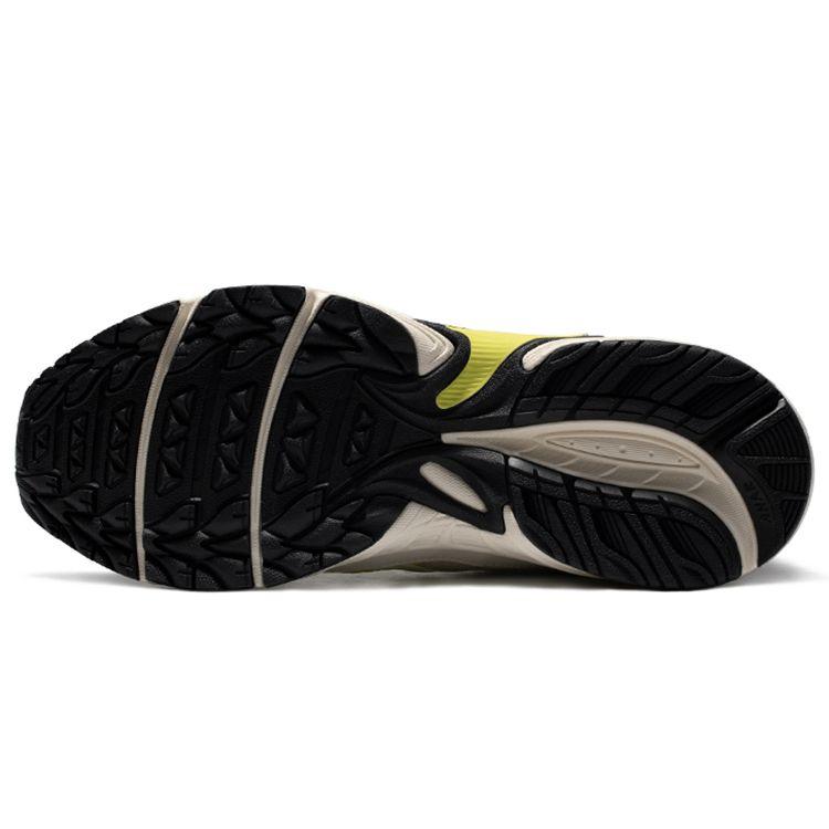 Asics Gel-100 Sport Color Block Кроссовки Унисекс Низкие Беговые Кроссовки Молочно-Белый Желтый 1203A171-105