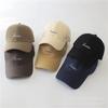 Simple letter embroidered hat female versatile face small baseball cap four seasons couple cap male tide