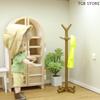 1Pcs Mini Vintage Floor Standing Coat Rack 1:12 Scale Miniature Storage Rack Dollhouse Room Decoration Toys Accessories Gifts