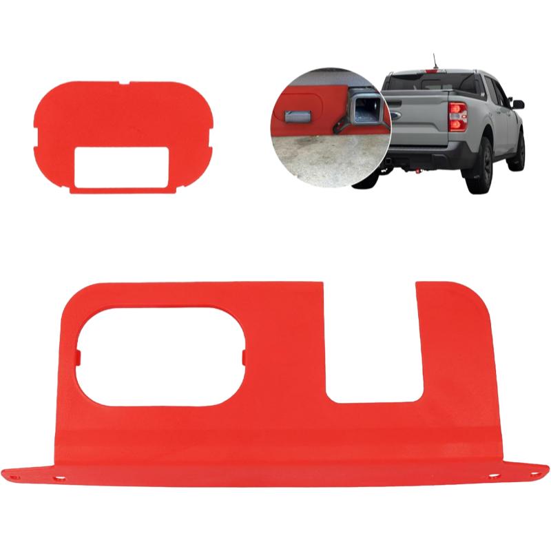 Rear Bumper Cover Plate For 2025-2025 Ford Maverick (Not for Lobo) Trailer Hitch Surround Protection Cover Weatherproof PP Acces
