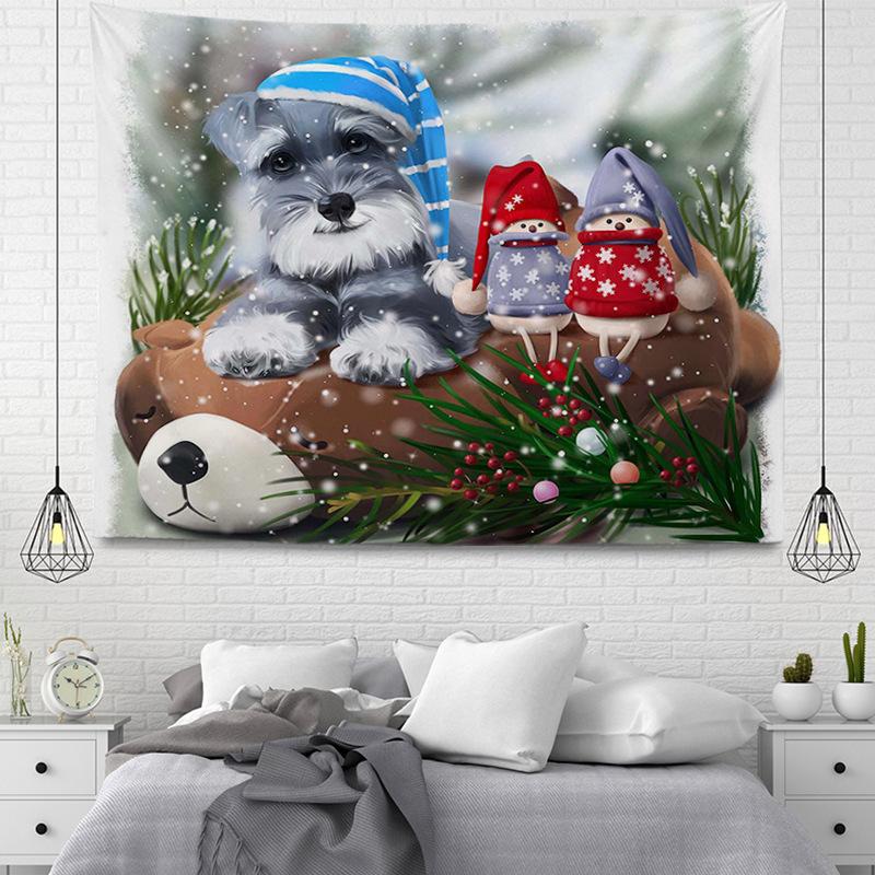 Рождественская серия Подвесной тканевый гобелен