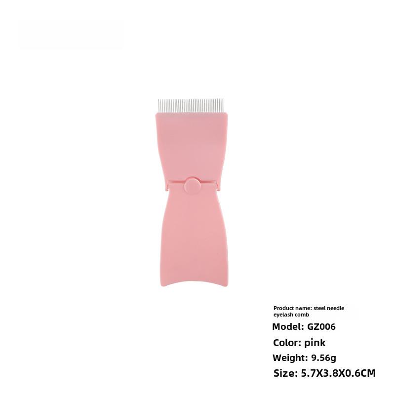 Расческа для бровей и ресниц из нержавеющей стали