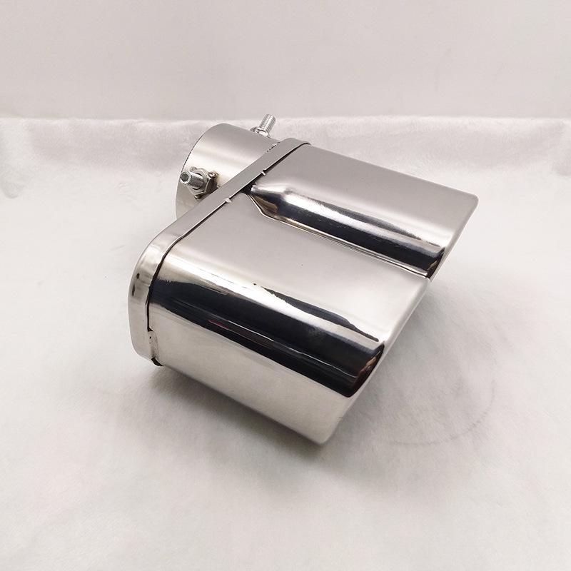 Глушитель выхлопной трубы из нержавеющей стали с двумя выходами для RAV4