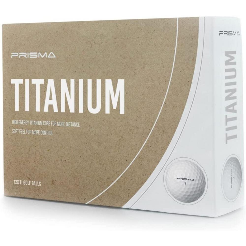 Masters Prisma Titanium Golf Balls (Pack of 12)