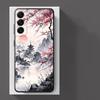 Чехол для телефона Funda для Xiaomi Redmi Note 12 Pro 10S 9S 10 14 11 11s 12s 9 7 8 13 Pro Plus Wash Painting Landscape