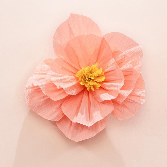 3 шт. Искусственный Цветок Трехмерный Дизайн Атмосфера Праздника Теплые Радостные Цвета Декоративные Бумажные Цветы Домашняя Вечеринка Офис Подарок Фон