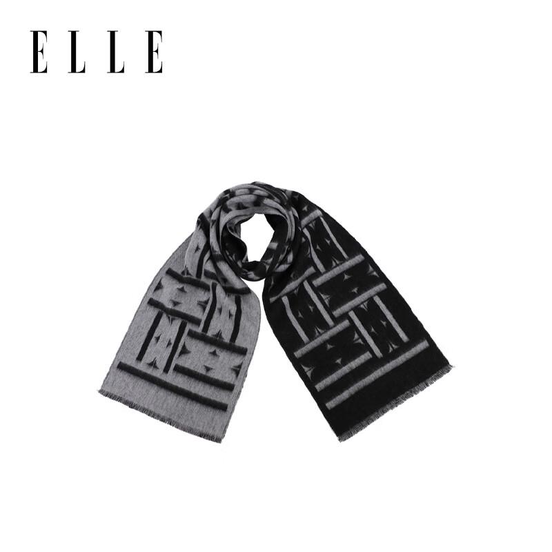 ELLE Шарф 100% шерсть для мужчин и женщин (Подарочная коробка)