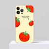 Чехол для телефона с выражением лица помидоров Для IPhone 17 16 15 Plus 14 11 12 13 Mini Pro Max Мобильный чехол