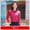 Spring business dress shirt non-ironing men's and women's professional wear long-sleeved shirt work clothes tooling embroidery LOGO