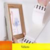 4/8/12 Set Removable Velcro Easy To Pull Adhesive Hook  Self-adhesive Traceless Magic Decorative Painting Double-sided Tape