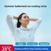 Cooling Neck Wrap for Summer – Reusable Ice Collar with Gel Pads for Heat Relief & Outdoor Comfort
