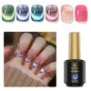 Biutee Gel Nail Color с блестками 6 цветов 8 мл совместимый магнитный гель для ногтей гель-лак с мелкими частицами блестки алмазный гель Shine Cat