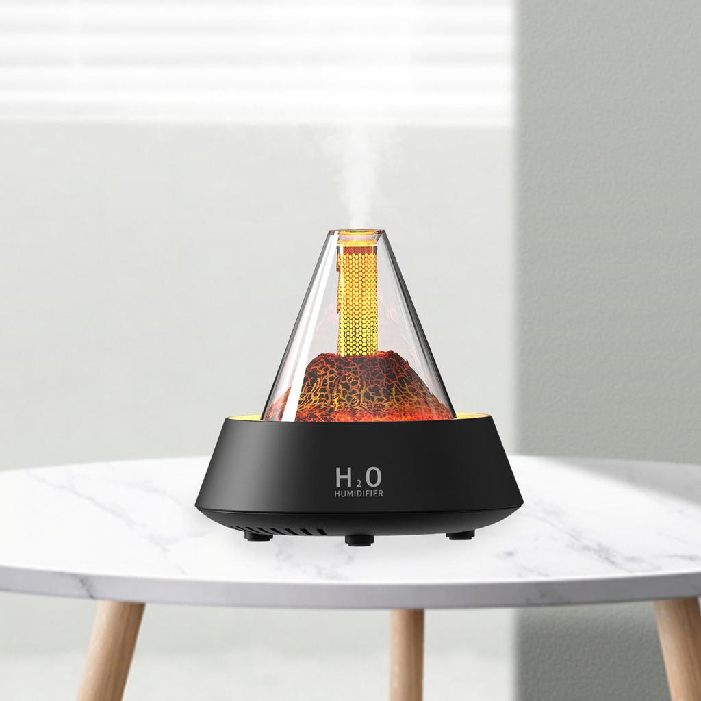 Air Humidifier Colorful Light Decor Essential Oil Diffuser Aroma Humidifier Night Light for Living Room SPA Bedroom Home Bedside