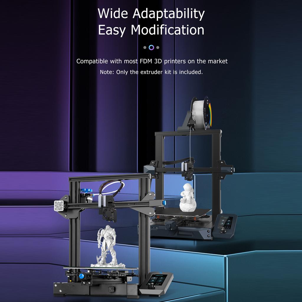 Комплект экструдера Creality, аксессуары для 3D-принтера, поддержка Боудена и прямой привод с гибким