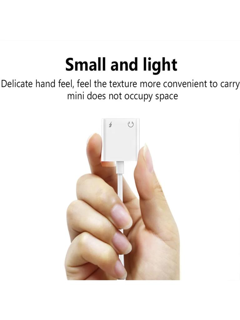 2 In 1 USB-C To 3.5mm Jack Audio Converter Dual Type C Charging Adapter Connector Splitter For iPhone 16 15 Huawei Xiaomi Samsun