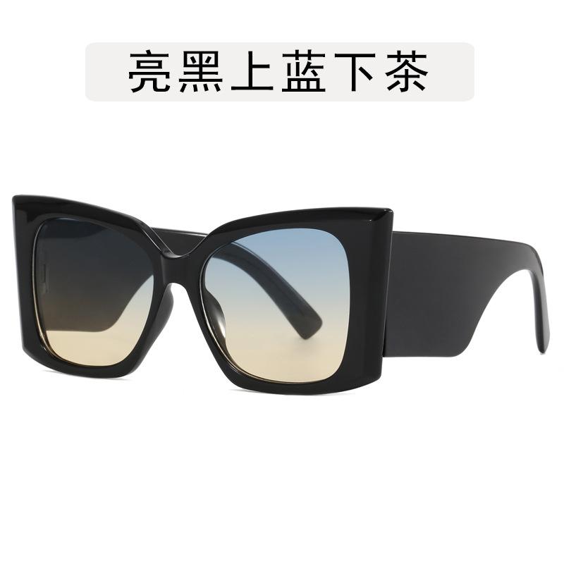 Европейско-американская мода женские солнцезащитные очки кошачий глаз широкая дужка мужские солнцезащитные очки винтажные ретро женские солнцезащитные очки