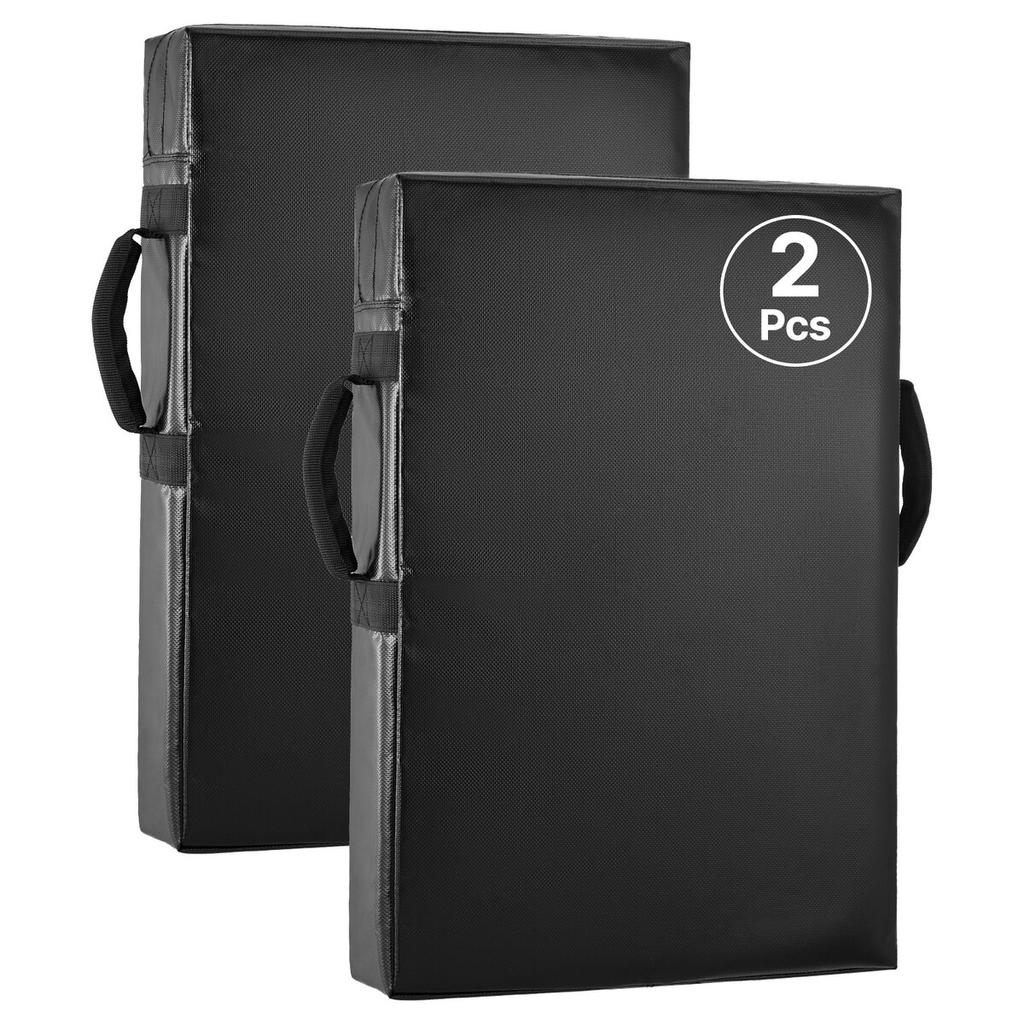 24x16in Football Blocking Tackle Dummy Kick Shield Pad with Handles 2PCS