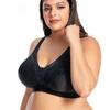 Large Size Bra Without Steel Ring Thin and Breathable Large Cup Sponge-free Underwear for Women with Large Breasts and Small Breasts