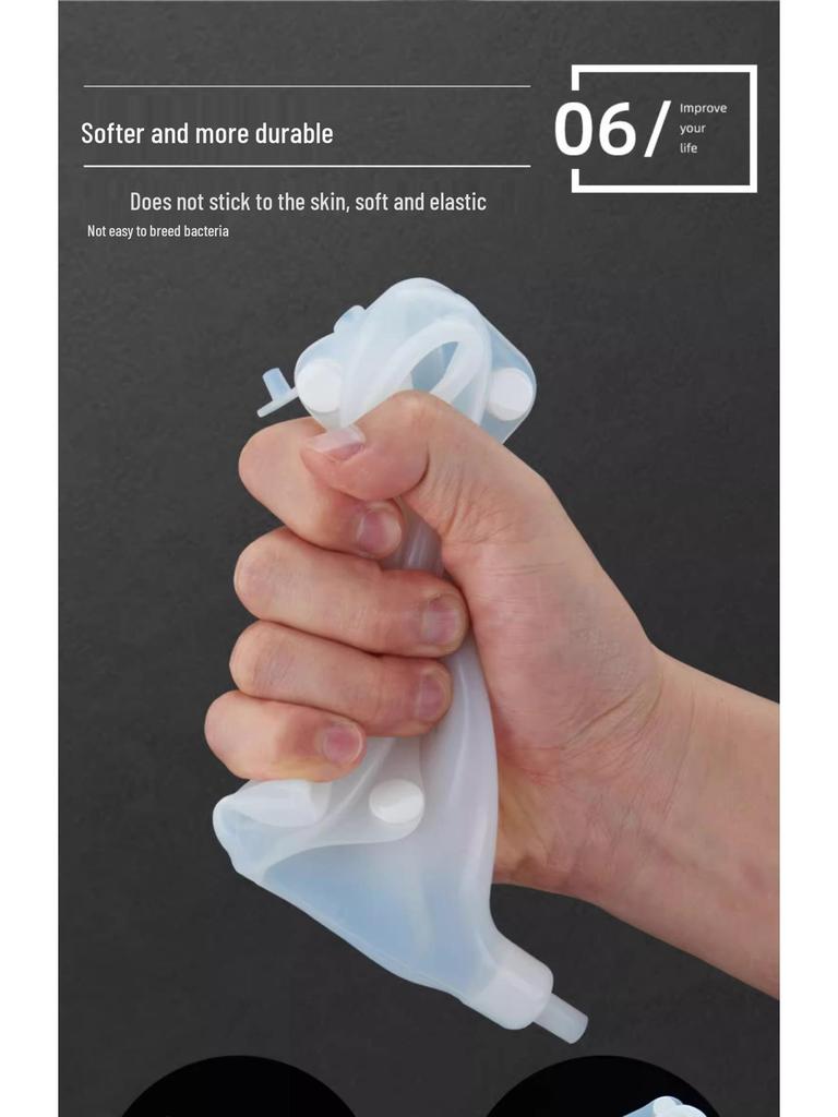 Silicone Wearable Urine Collector for Men, Women, and Elderly Bedridden Users