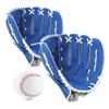 Baseball Softball Catch Includes Practice or Soft Synthetic Glove, Set, Kids' Parent-Child Set, 10.5+12.5 Inch, Ball, Softball, Unisex, Right-Handed