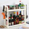 Adjustable 2-Tier Kitchen Countertop Storage Rack